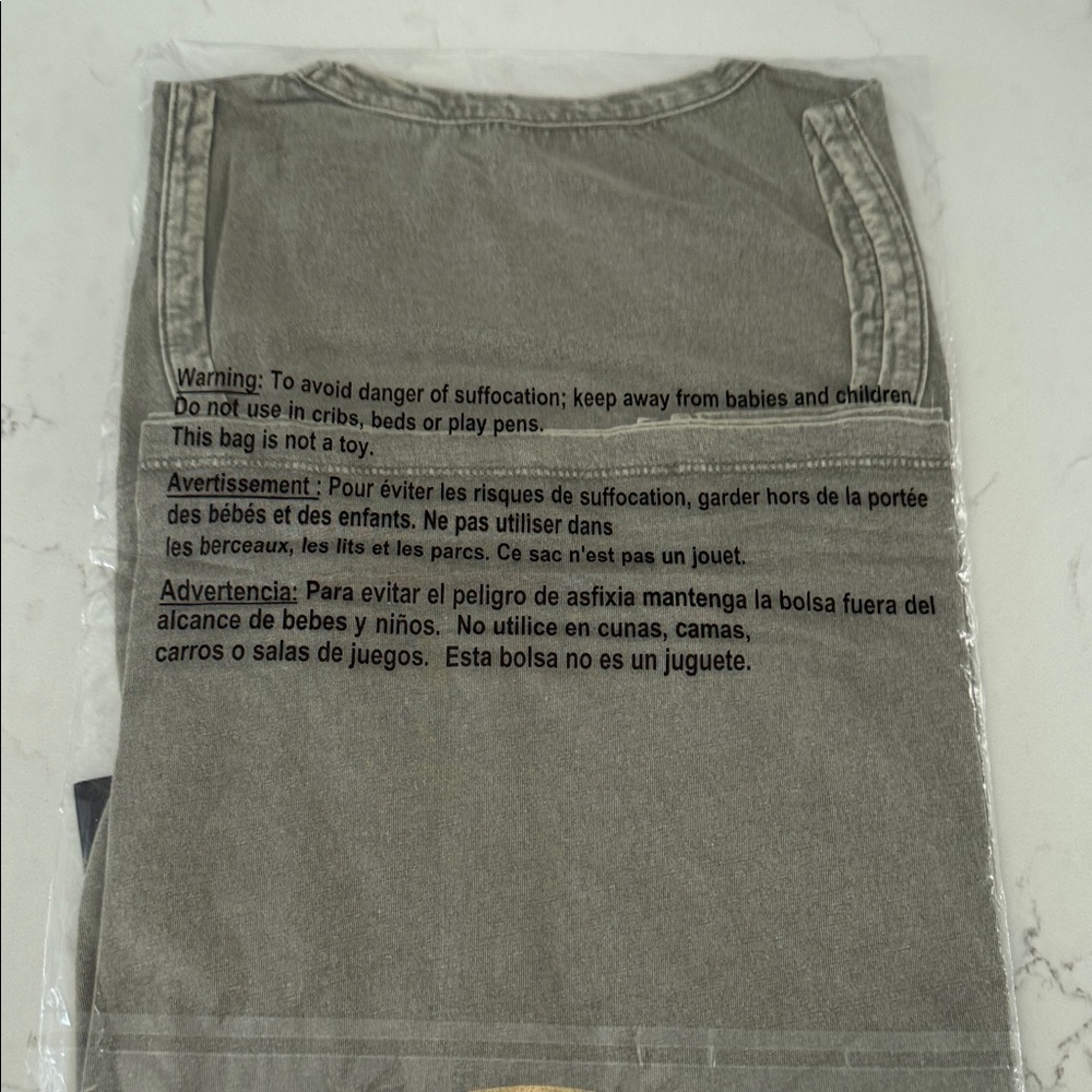 Peloton Olive Green Tee with Gold and Multicolor Ring Logo - Picture 2 of 2